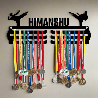 Custom Medal Hanging Stand for Wall Medal Holder Karate Martial Arts Taekwondo