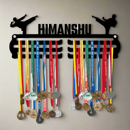 Custom Medal Hanging Stand for Wall Medal Holder Karate Martial Arts Taekwondo