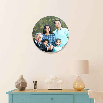 Acrylic Wall Photo - Premium Lucite Picture Frame with high definition printing - Available in Square and Circle