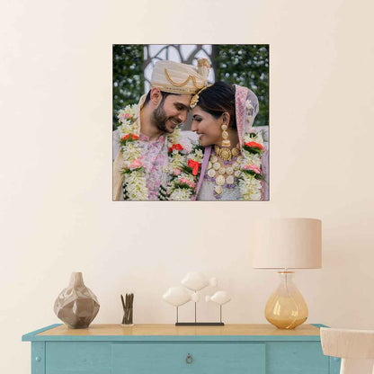 Acrylic Wall Photo - Premium Lucite Picture Frame with high definition printing - Available in Square and Circle