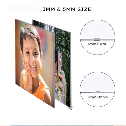 Acrylic Photo Frame - Premium Perspex Picture Frames with high definition printing - Available in various sizes