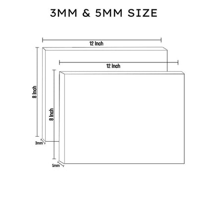 Acrylic Photo Frame - Premium Perspex Picture Frames with high definition printing - Available in various sizes