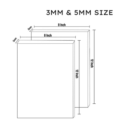 Acrylic Photo Frame - Premium Perspex Picture Frames with high definition printing - Available in various sizes