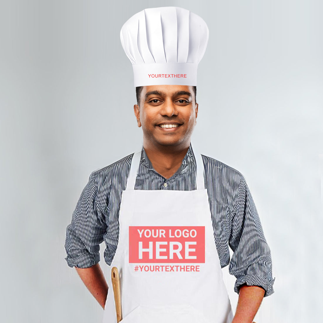 Nutcase Custom Aprons with Logo Image or Text