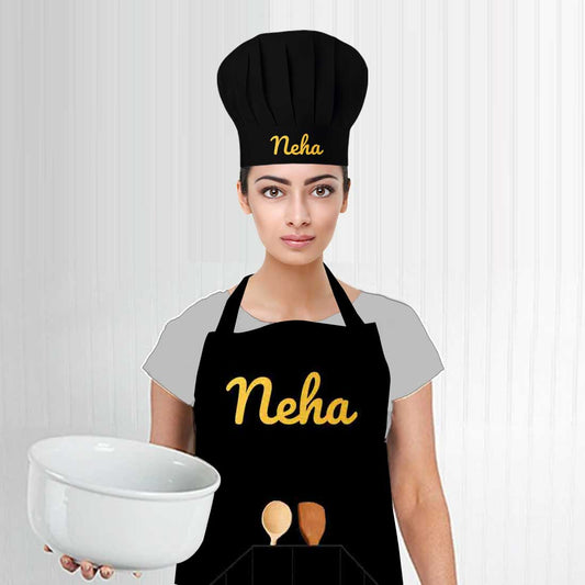 Personalised Cooking Apron with Name for Baking  - Add Name