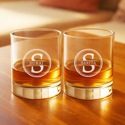 Wonderful Personalized Whiskey Glass - Gift For Him Husband Boyfriend - Add Name