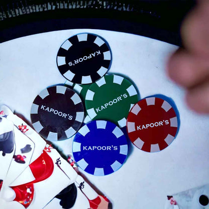 Casino Chip Set with Name Custom Poker Chips