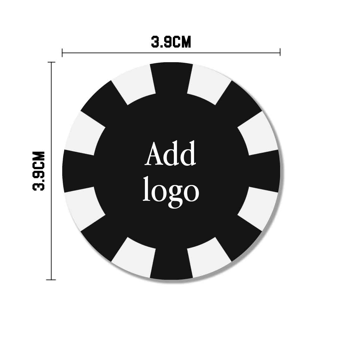 Customized Gambling Chips with Logo Poker Chips