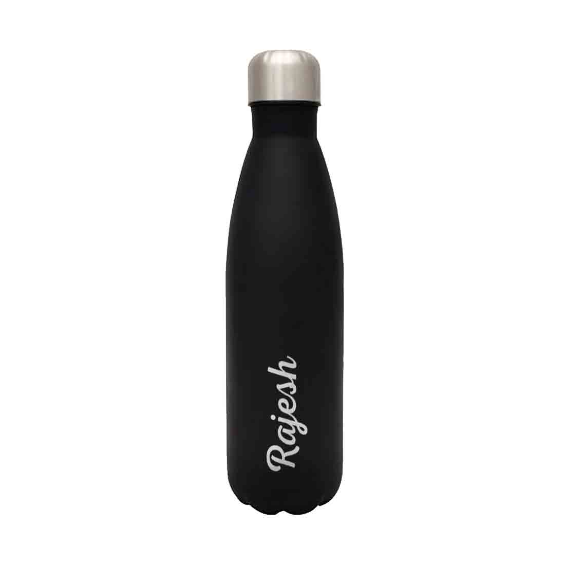 Personalized Water Bottle Insulated Stainless Steel Hot & Cold Cola Thermos - Add Name