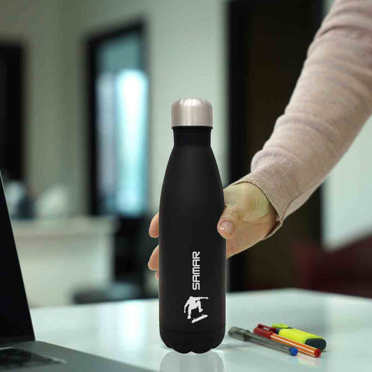 Personalized Thermal Water Bottle Insulated Stainless Steel Hot & Cold Cola Thermos 500 ml