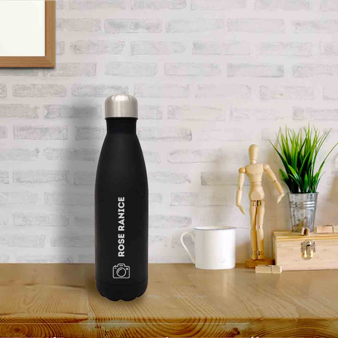 Custom Water Bottles Stainless Steel Cola Vacuum Insulated Flask for Fridge Bottle 500 ml