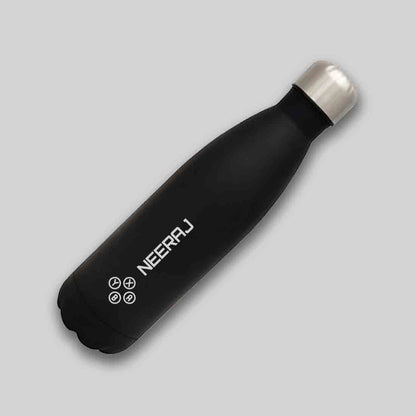 Personalised Drink Bottles Leak Proof Double Insulated Bottle for Office Use  500 ml