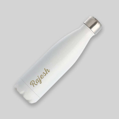 Personalized Water Bottle Insulated Stainless Steel Hot & Cold Cola Thermos - Add Name