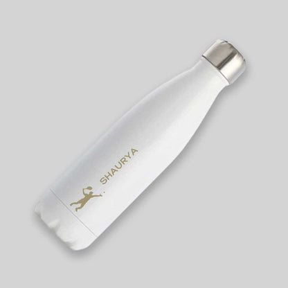 Customized Water Bottles With Name Stainless Steel Hot & Cold Cola Flask - 500ml -Tennis