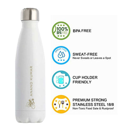 Customized Water Bottle for Hiking Cycling Camping Gym Car Office 500 ml