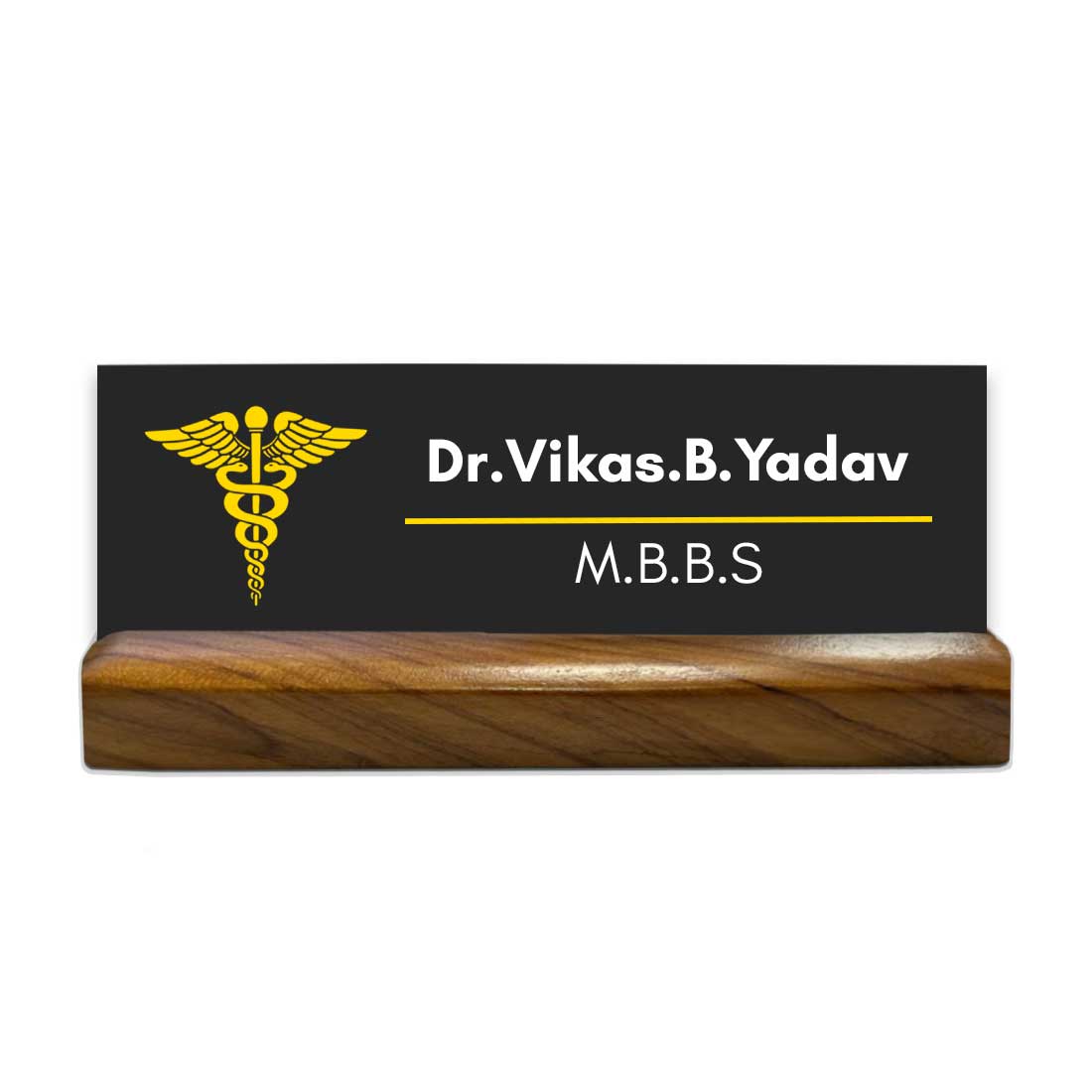 Get Customized desk name plate for doctor Online in India – Nutcase