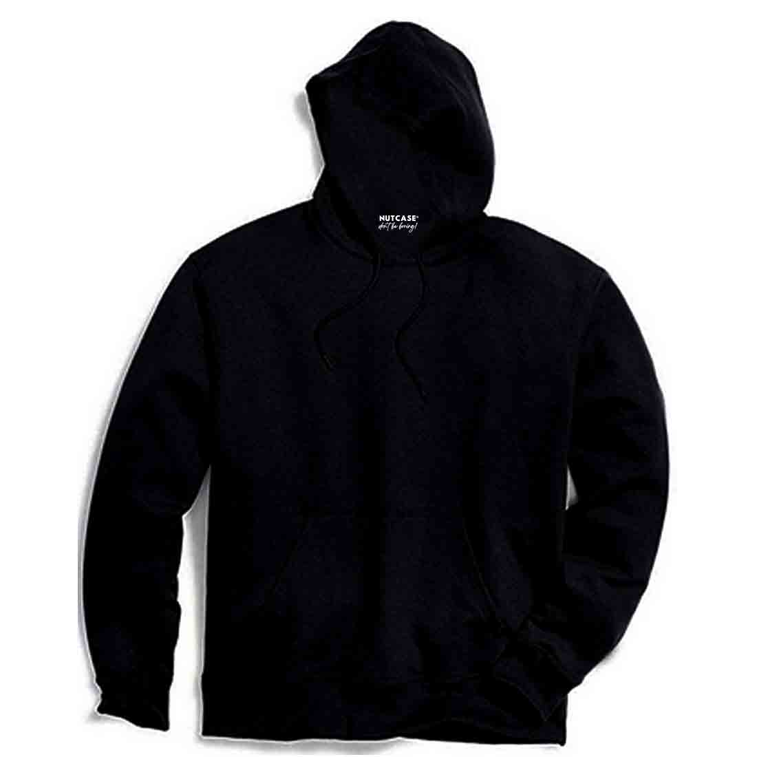 Customized Black Hoodie Personalised Sweatshirts Online Nutcase