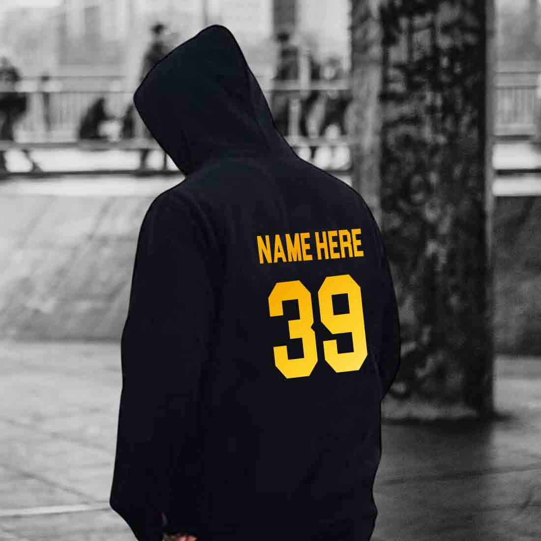 Personalized last shop name sweatshirts