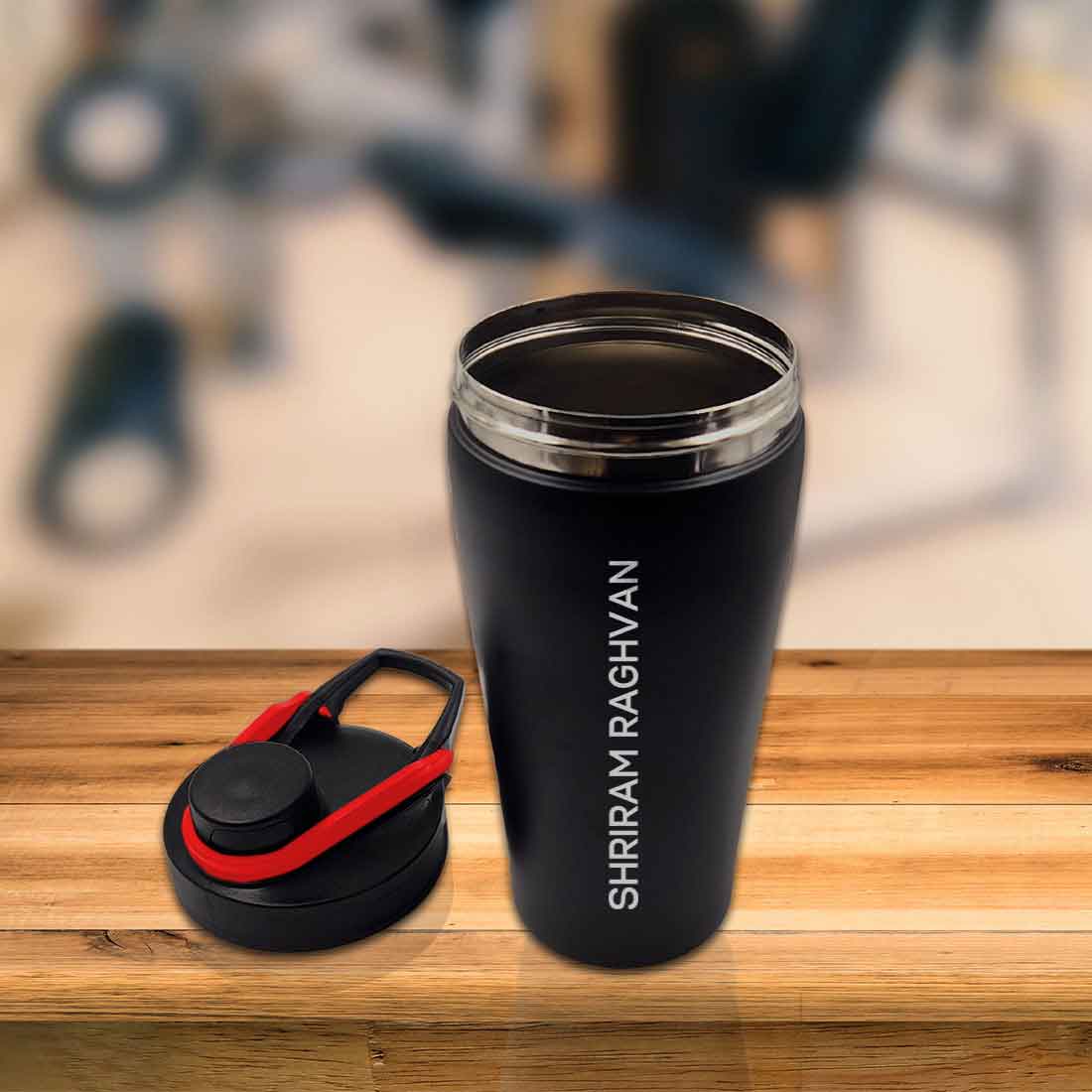 Customized Protein Shaker Bottle for Workouts Custom Gym Sipper with Whisk Ball