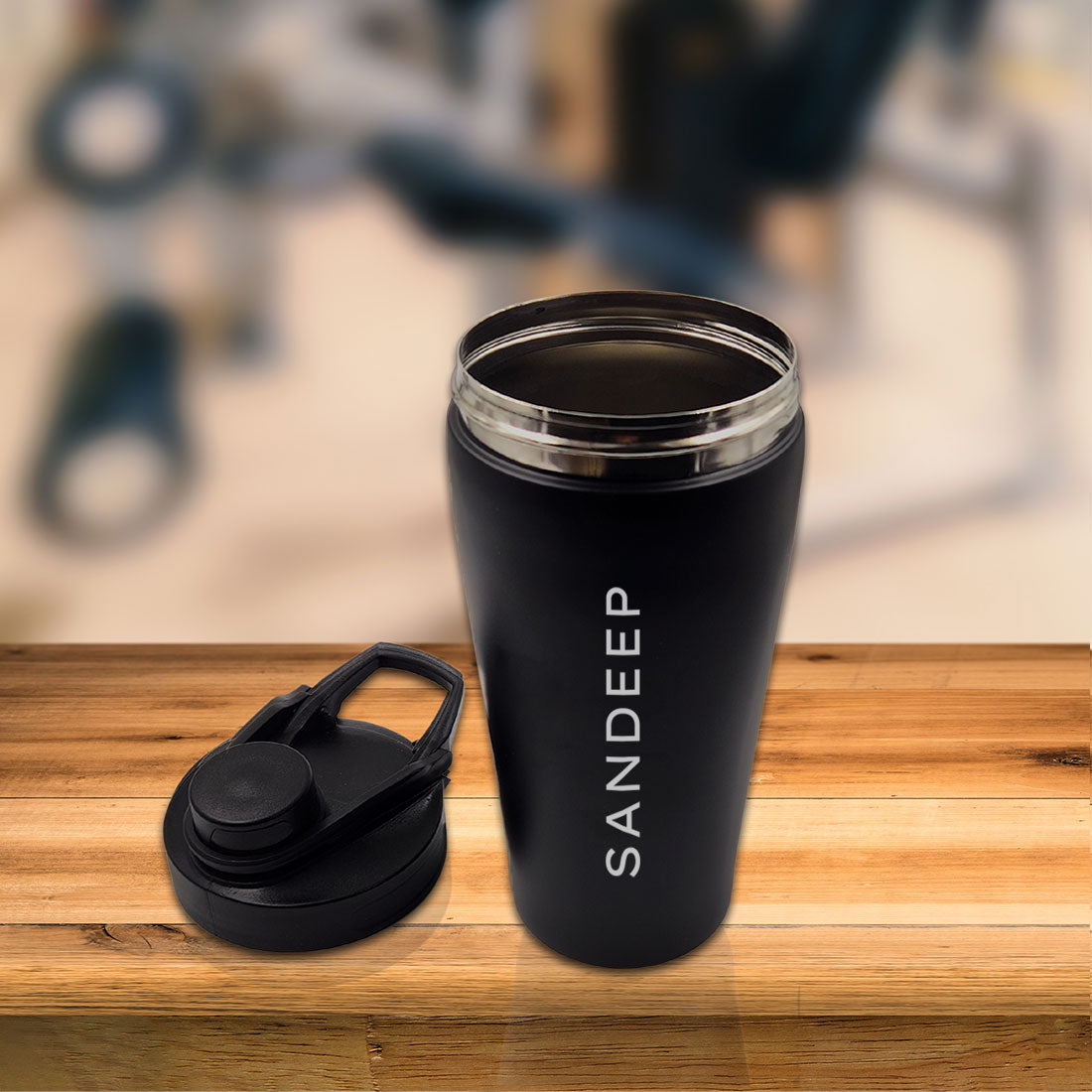 Custom Shaker Bottle for Protein Mixer Sippers Gym Workouts with Whisk Ball