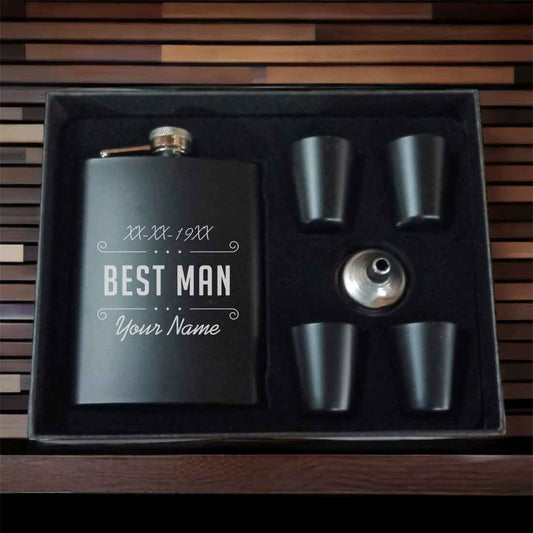 Personalized whiskey Flask