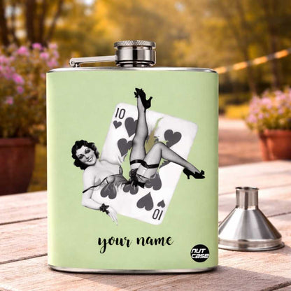 Custom-Made 8OZ Hip Flask  - Add Your Name
