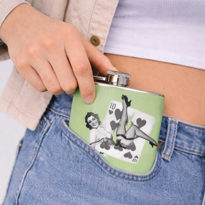 Custom-Made 8OZ Hip Flask  - Add Your Name