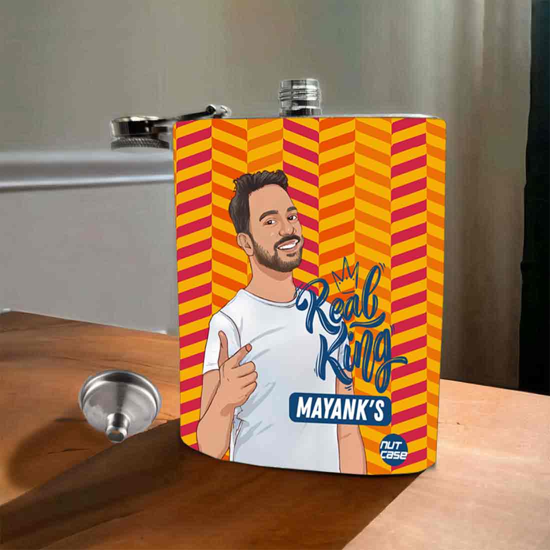 Alcohol Flask with Art Photo-Custom Hip Flasks with Picture Turned into Art