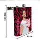 Alcohol Flask with Art Photo-Custom Hip Flasks with Picture Turned into Art