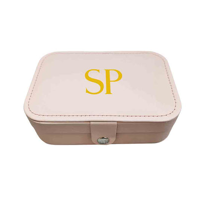 Customized Jewellery Box Girls Travel Storage Case for Rings Earrings and Pendants