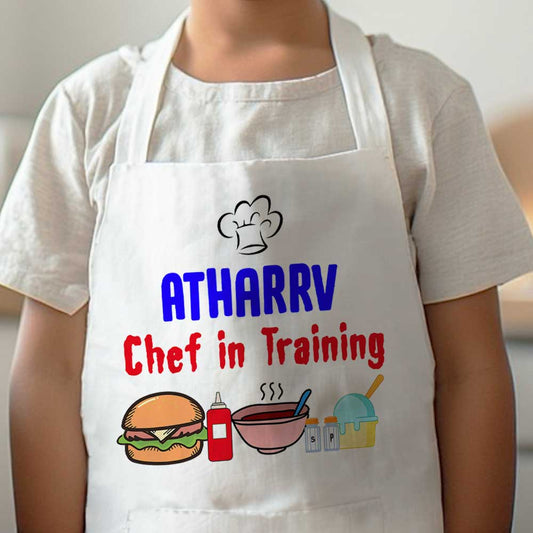 Customized Children Chef Apron - Chef in Training