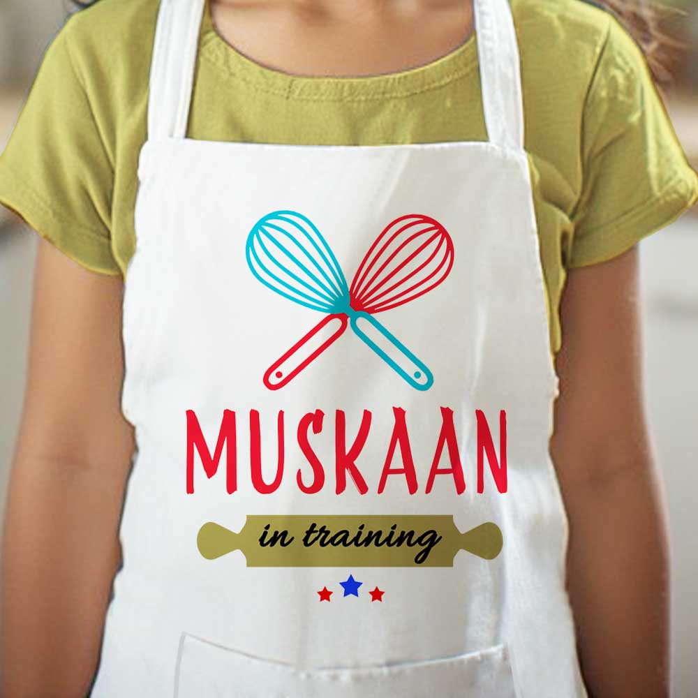 Custom-Made Kids Chef Apron Online India