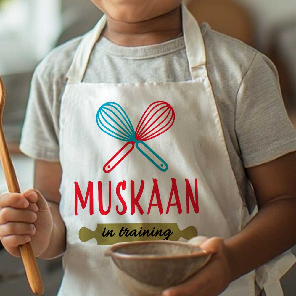 Custom-Made Kids Chef Apron Online India