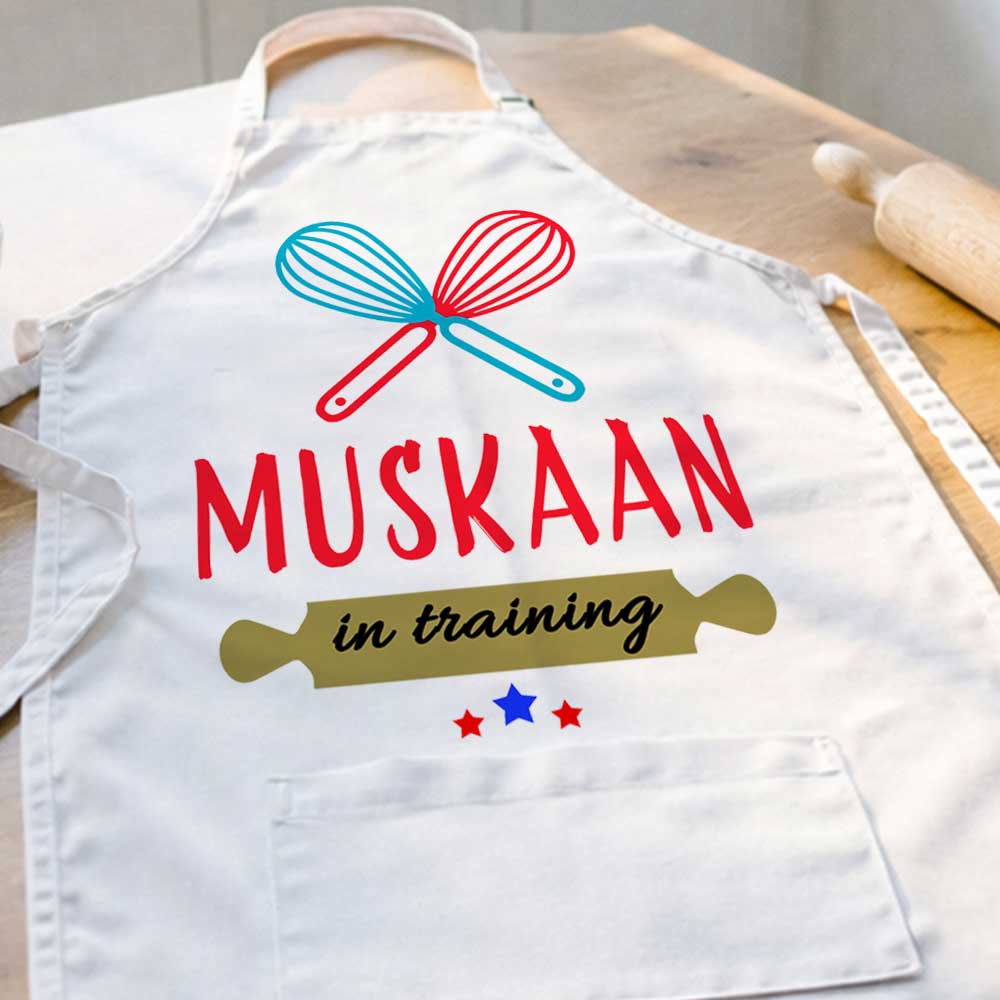 Custom-Made Kids Chef Apron Online India