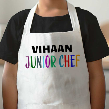 Customised Kids Junior Chef Apron with Name