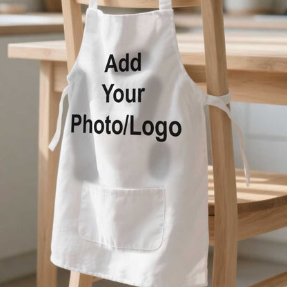 Personalized Kids Chef Apron - Add Your Photo / Logo