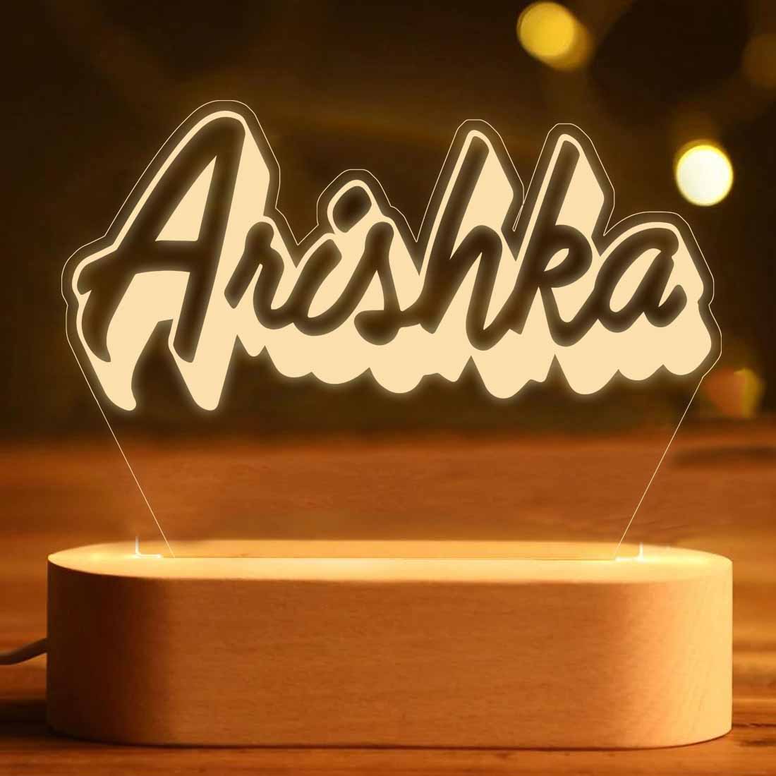 Buy Custom Led Lamp Personalized Night Light With Name – Nutcase