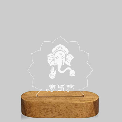 Ganesh Light God Night Lamp For Home