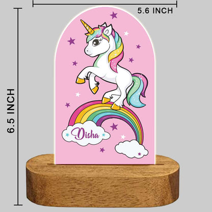 Customized Night Lamp for Kids Birthday Return Gift Ideas  - Unicorn