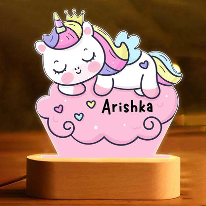 Customized Name Lamp for Kids Bedroom LED Light - Unicorn