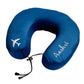 Travel Neck Pillow with Name-Memory foam Airplane Pillow