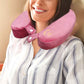 Travel Pillow for Flights with Initial Neck Rest Support Pillow with Memory Foam