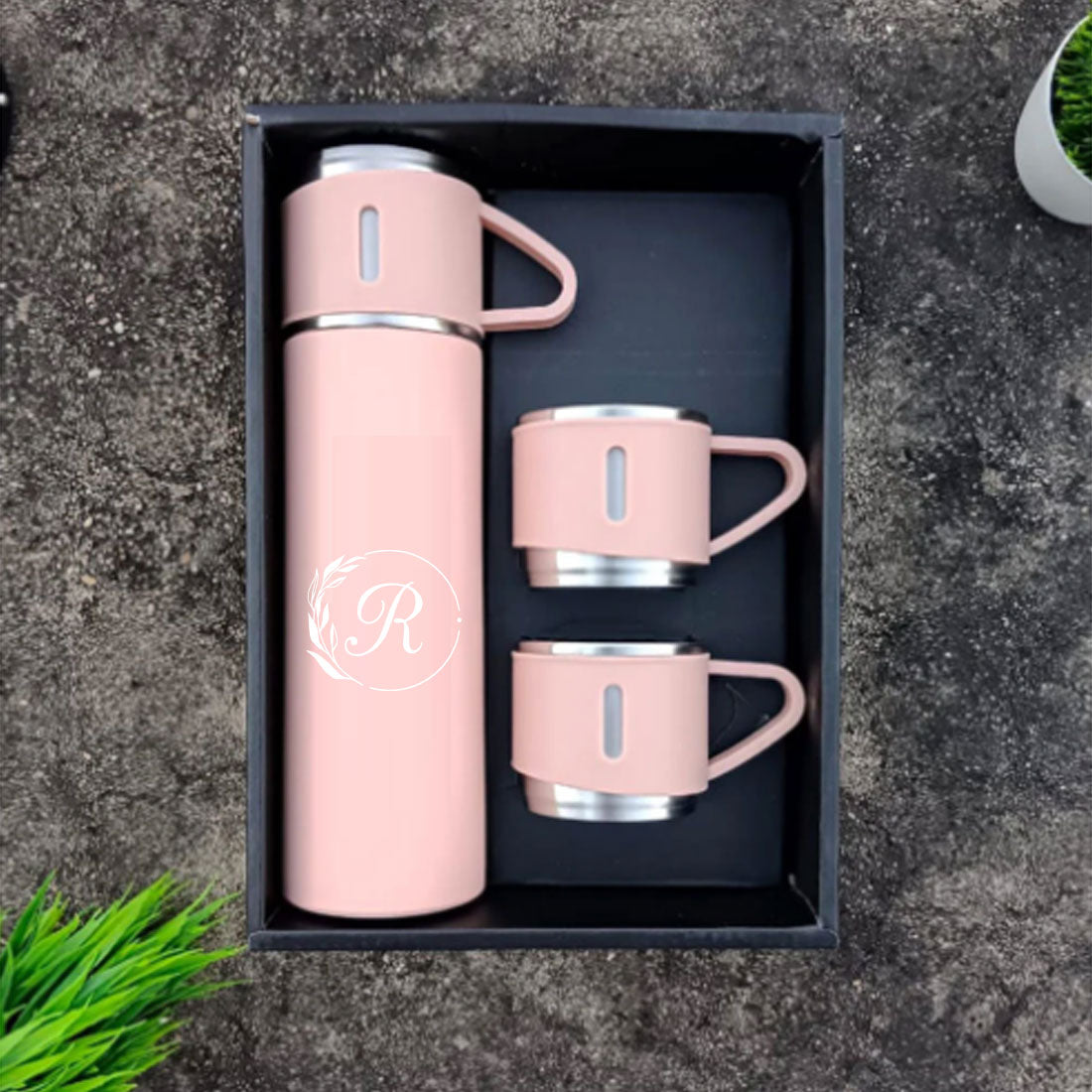 Buy Customised Thermos Bottle With Cups On Nutcase Online