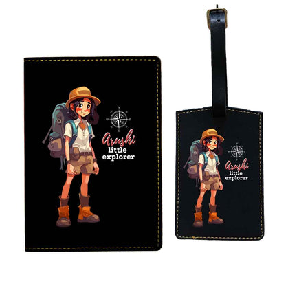 Childrens Passport Holder For Kids  - Little Explorer