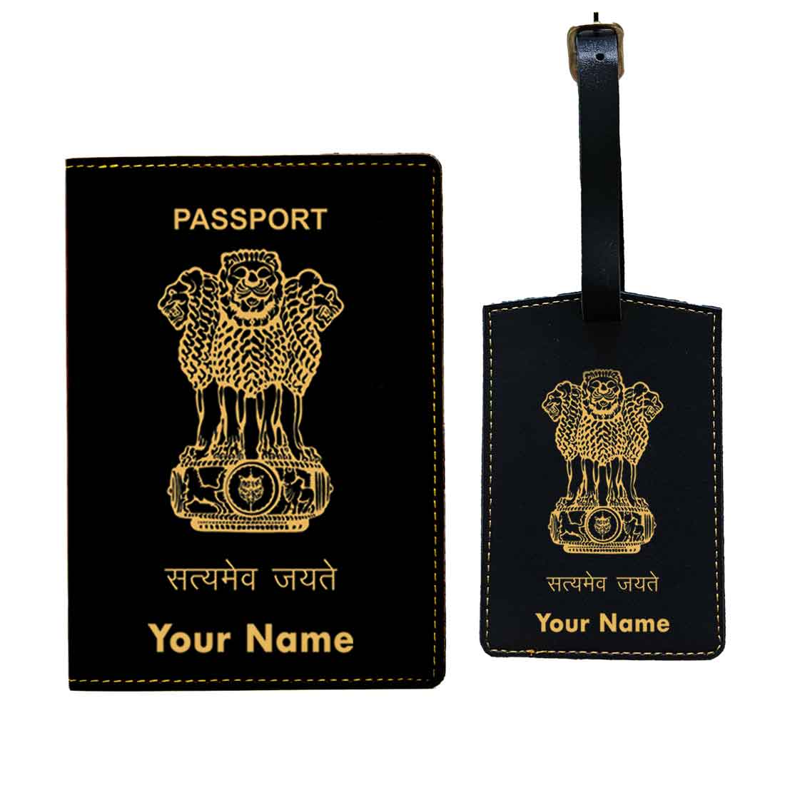 Customized Passport Holder Cover Travel Wallet Case