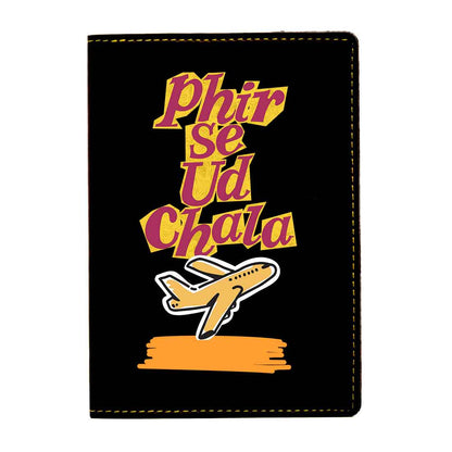 Cool Passport Covers Faux Leather Custom Holders for Passports-Phir Se Ud Chala