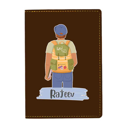 Passport Holder for Men PU Leather Custom Covers for Passports