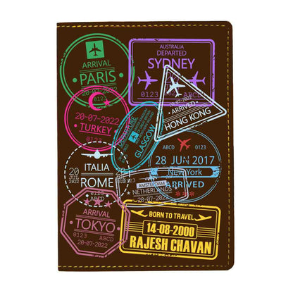 Personalized Passport Cover