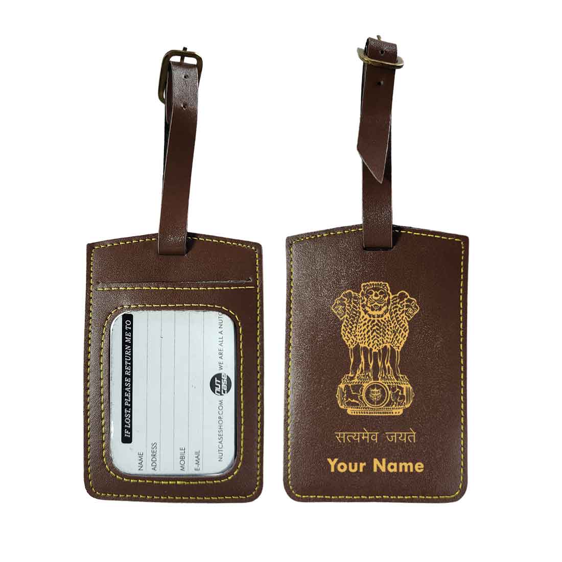 Customized Passport Holder Cover Travel Wallet Case-INDIAN PASSPORT STYLE-MULTICOLOR