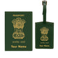 Classy Travel Document Holder Wallet Case-INDIAN PASSPORT STYLE-MULTICOLOR